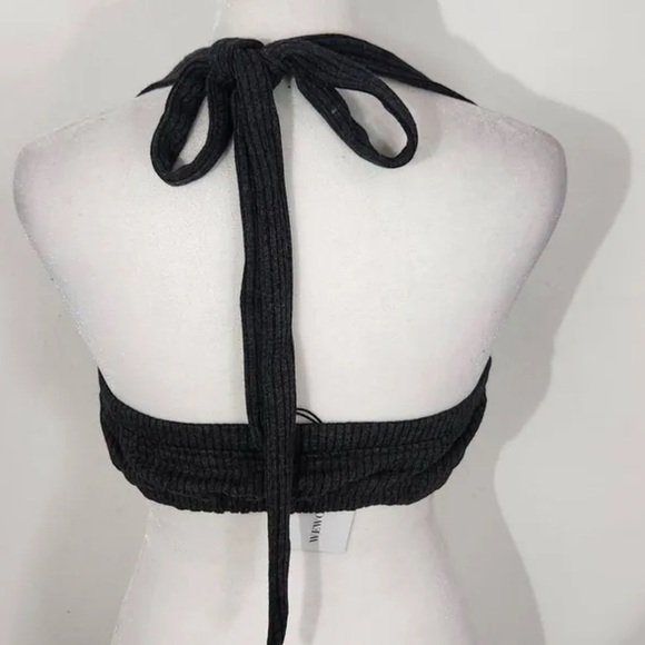 WeWoreWhat Charcoal Knit Top - Picture 6 of 11